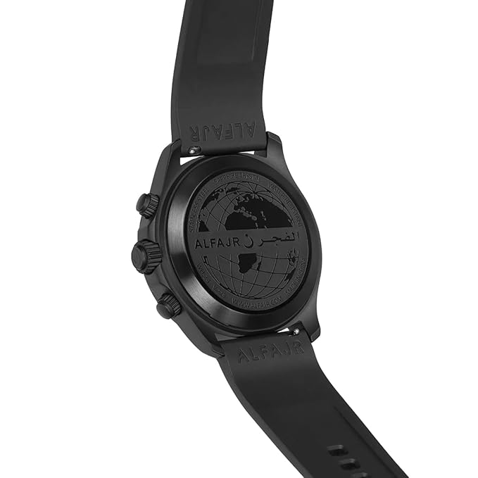 ALFAJR Watch WH 24 IPB Black-Dynamic 360 Rubber
