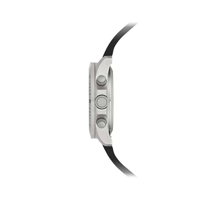 ALFAJR Watch WH 24 Silver Black-Dynamic 360 Rubber