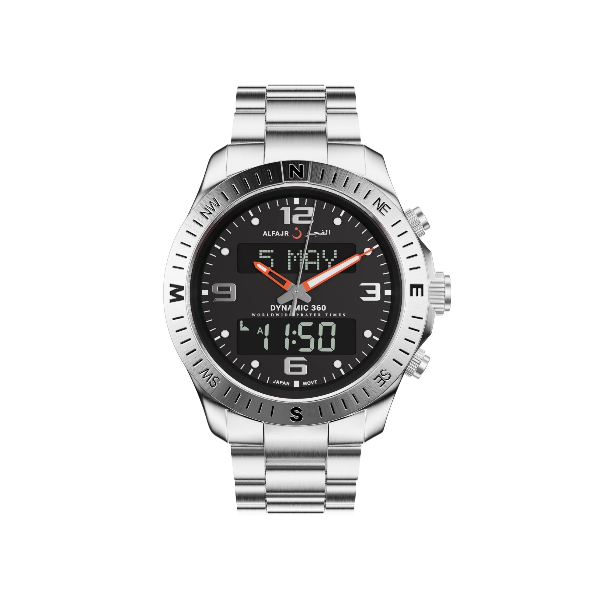 ALFAJR Watch WH 24SS - Dynamic 360 Steel