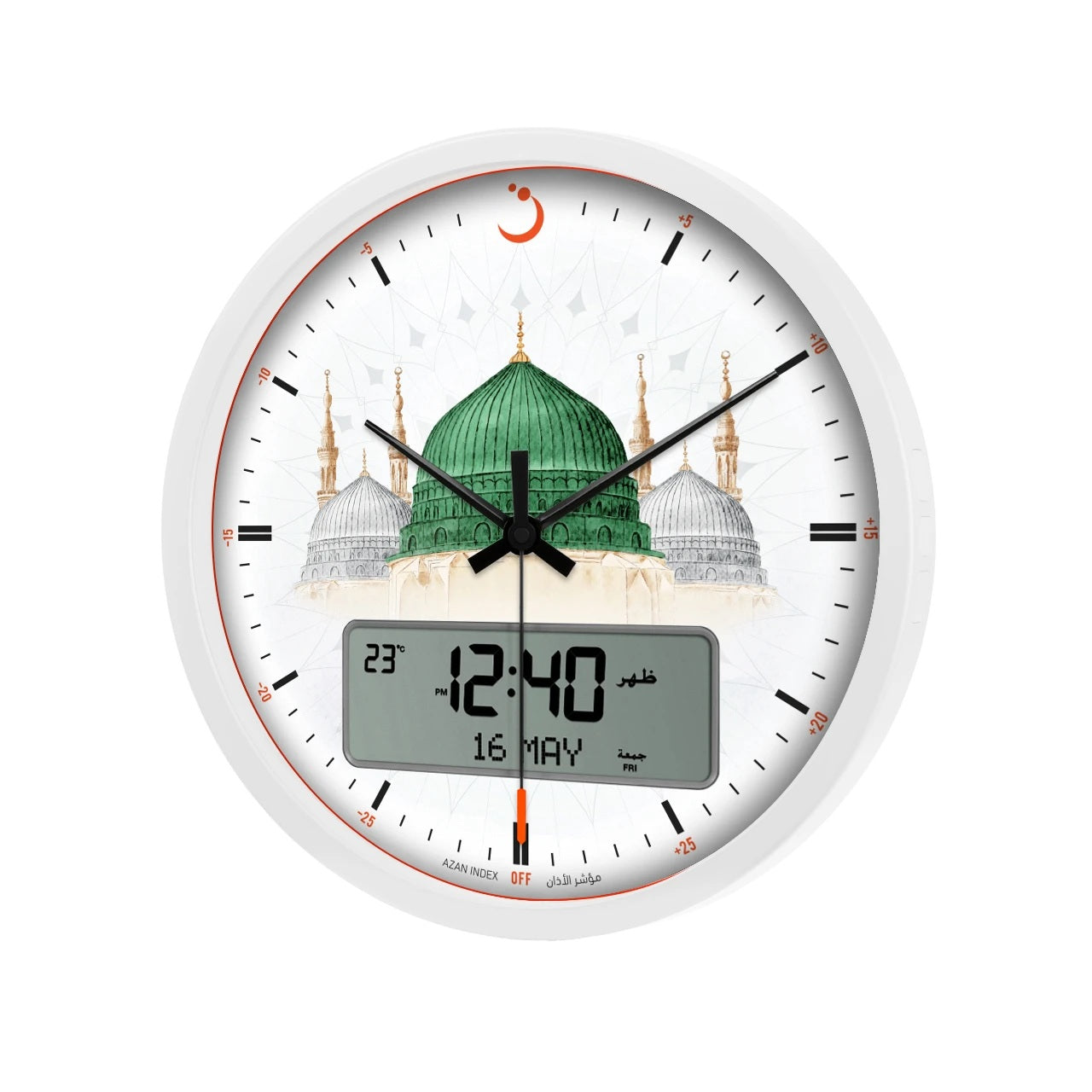 Wall Clock CR-23 Madinah