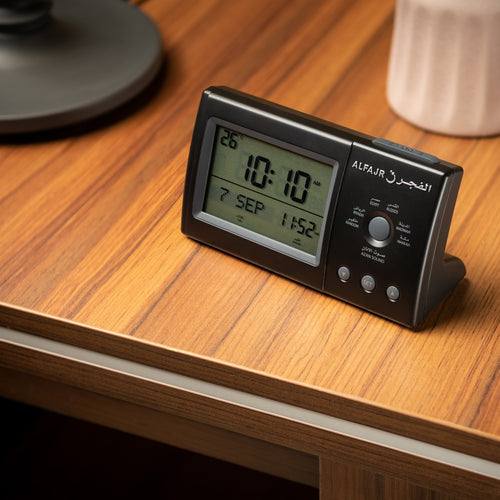 Alfajr Desk Clock CT-11, Classic table clock.