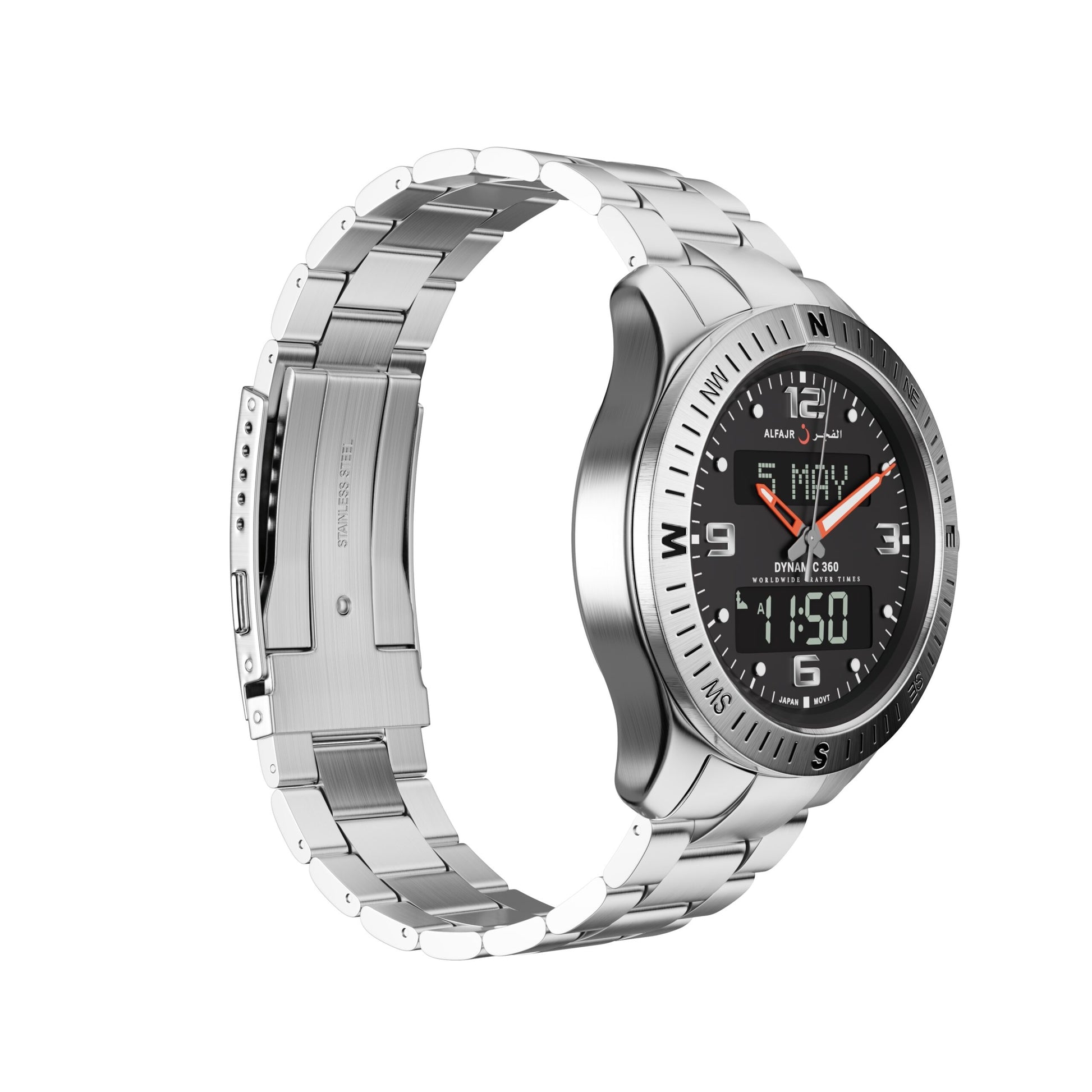 ALFAJR Watch WH 24SS - Dynamic 360 Steel