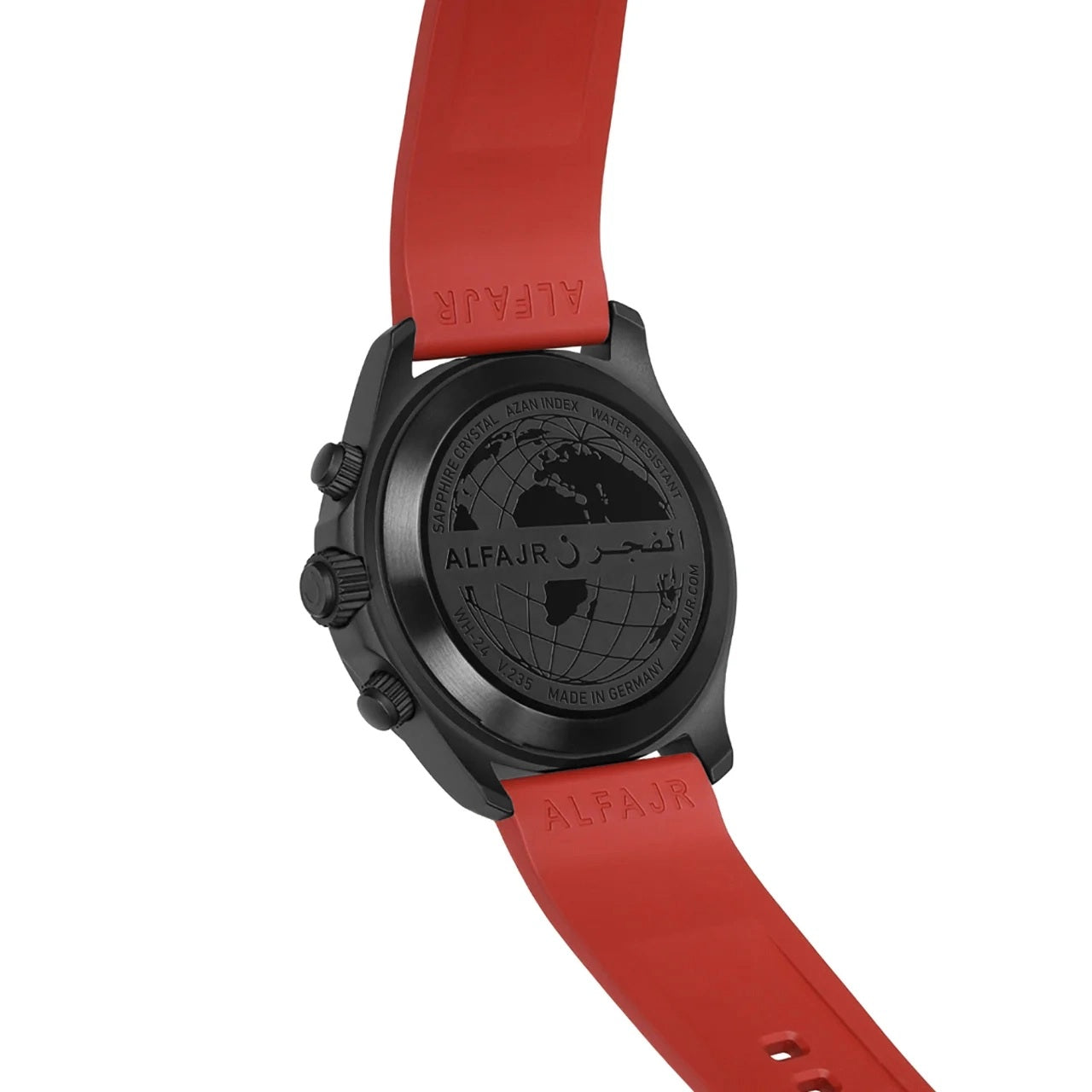 ALFAJR Watch WH 24 IPB Red - Dynamic 360 Rubber
