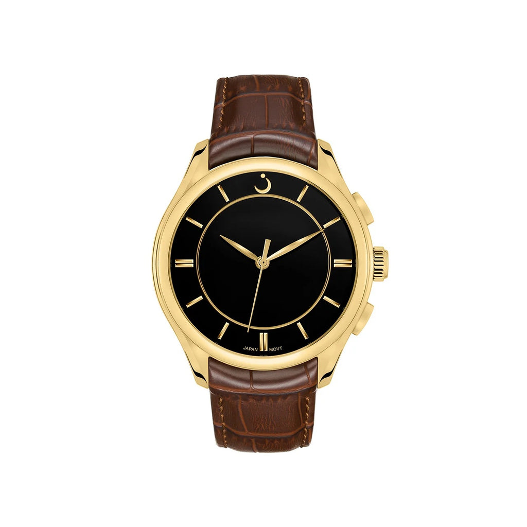 Alfajr Watch Premier 360 Leather Gold - WK26