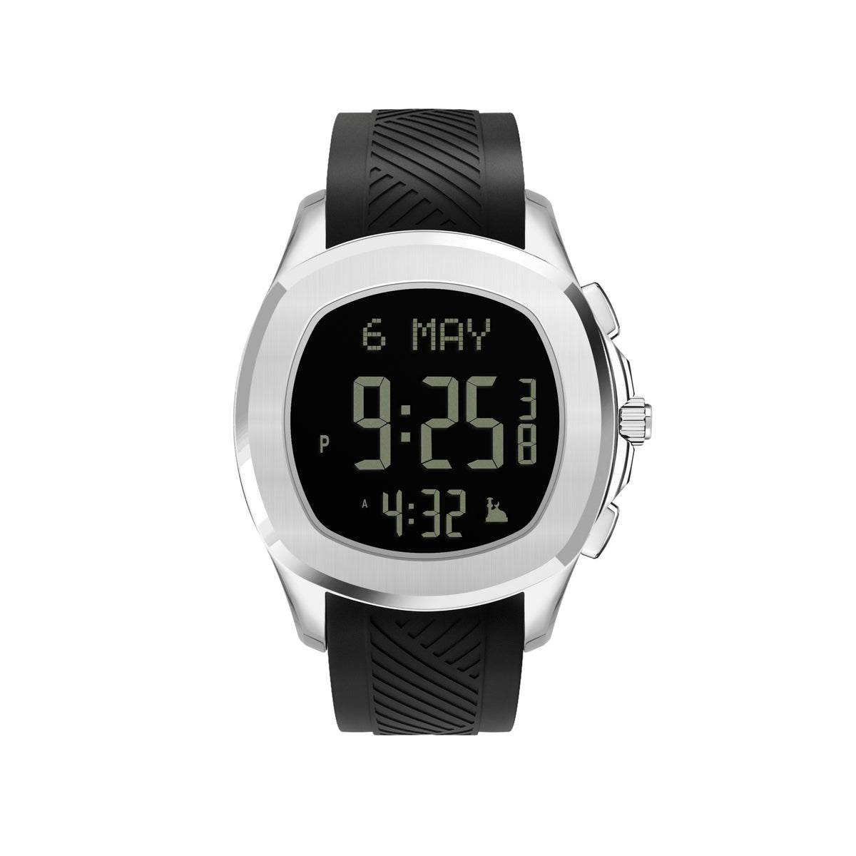Alfajr - Classic Watch WJ-44RS Silver Black