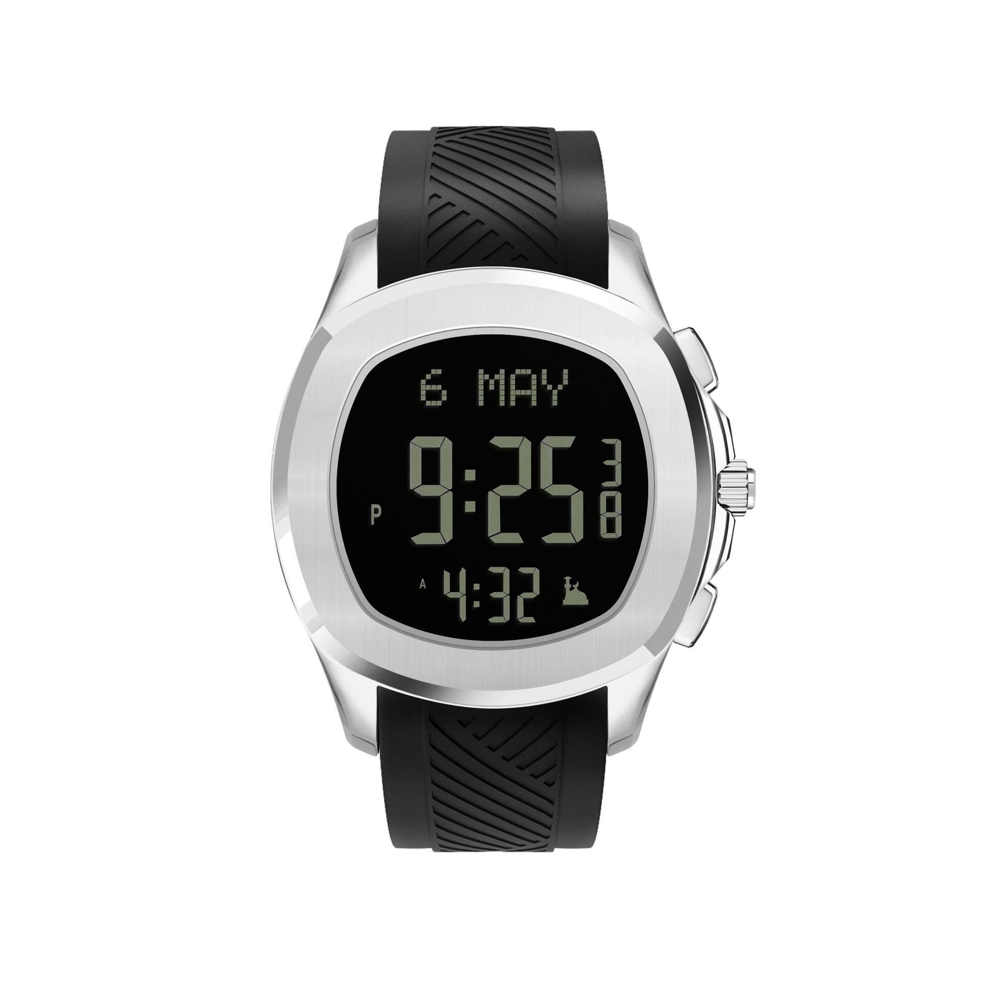 Alfajr - Classic Watch WJ-44R Silver Black